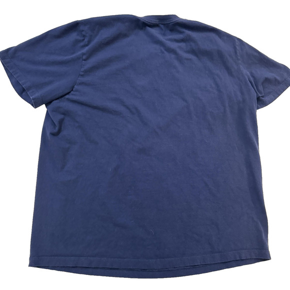 Nike Shirt Mens Extra Large Blue Red Swoosh Athletic Tee Graphic Logo XL Cotton - Picture 5 of 5